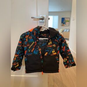 Size 3T Quiksilver Child’s Boy’s Snow Jacket